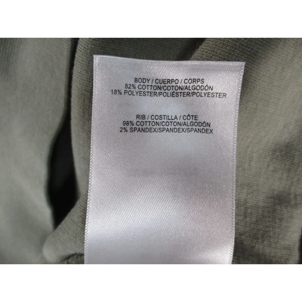 Hurley Mens XL Olive‎ Green Crewneck Sweatshirt HMS25-18360 Long Sleeve Pullover